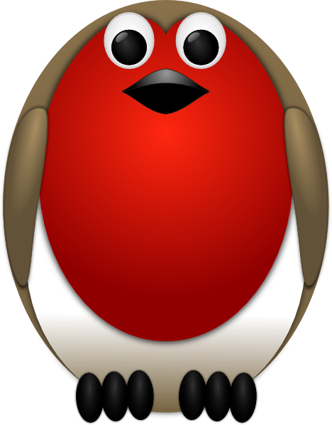 Robin Clip Art - Round Robin (468x598), Png Download