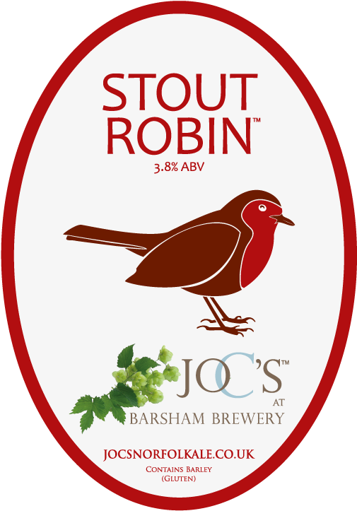 Stout Robin Brings Seasonal Cheer For Fans Of Jo C's - Barsham Brewery (510x737), Png Download