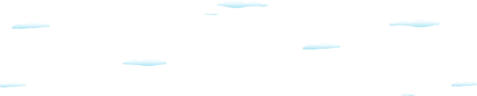 Clouds - Glider (1920x477), Png Download