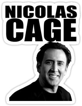 Nicolas Cage Png Download " - Nicolas Cage Hoodie (pullover) (375x360), Png Download