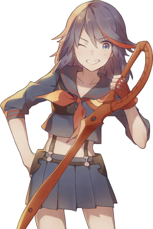 So I Need This Art That For Easily Found Added My Gallery'' - Ryuko Matoi (620x862), Png Download