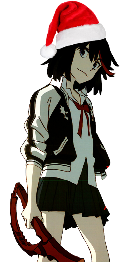 “ Marry Christmas ” - Ryuko Matoi Jacket (500x900), Png Download