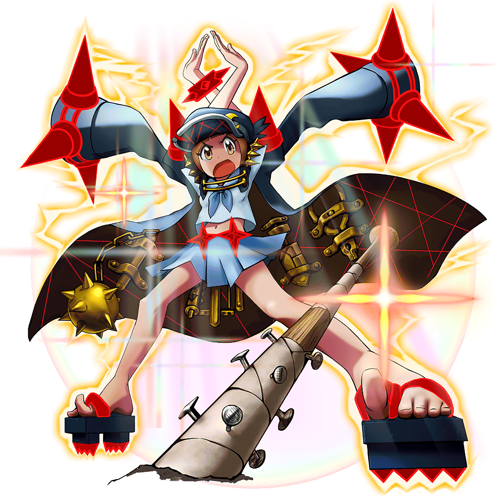 Mako Mankanshoku Full Art - Grand Summoners Klk Unit (1024x1024), Png Download