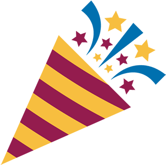 I'm Pledging My Birthday To - Birthday Horn Image Png (375x375), Png Download