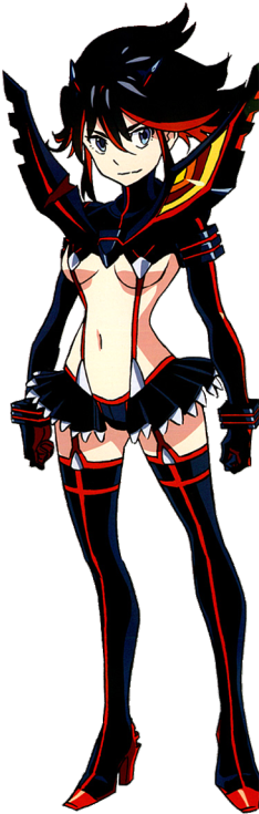 Ryuko Kill La Kill Armor (266x750), Png Download