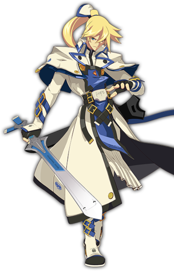 [ Img] - Guilty Gear Ky Cosplay (350x543), Png Download