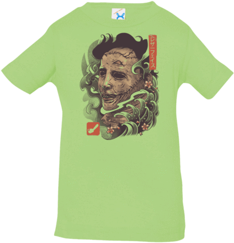 Oni Leather Mask Infant Premium T-shirt - T-shirt (480x480), Png Download