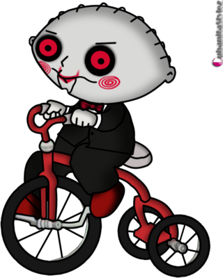 Family Guy Halloween Tattoo (320x400), Png Download