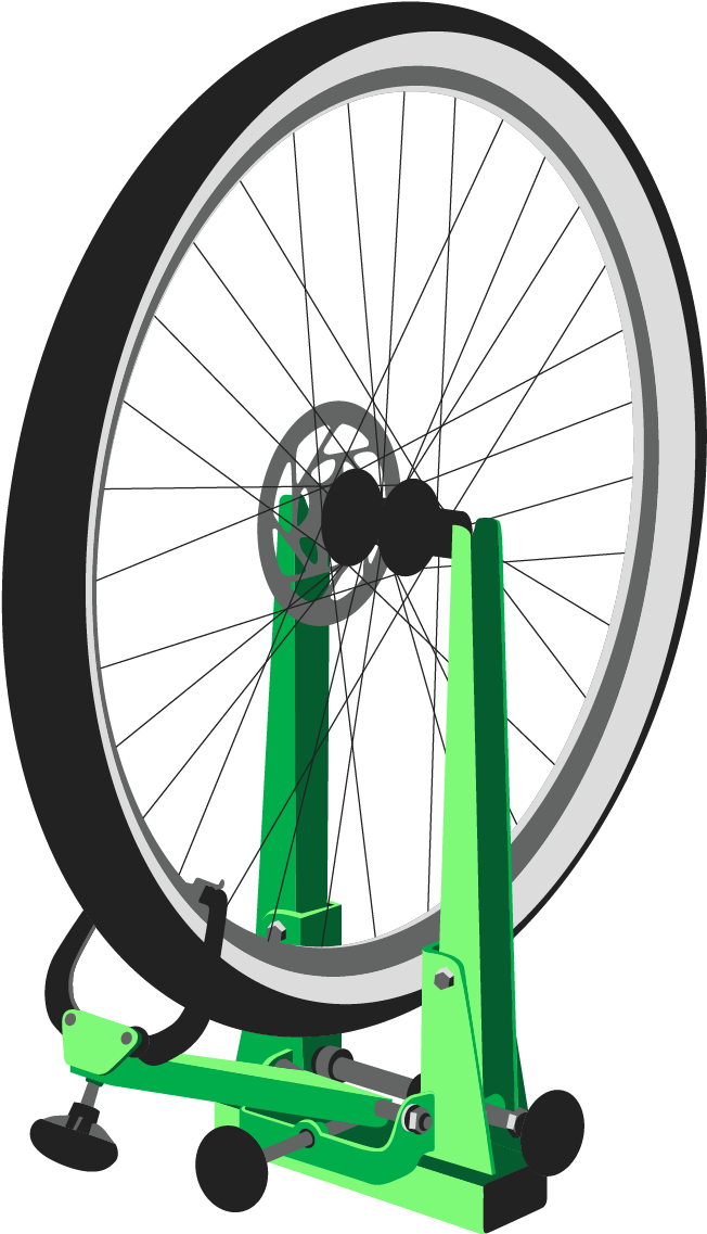 Park Ts-2.2 Professional Wheel Truing Stand Chrome (1200x1200), Png Download