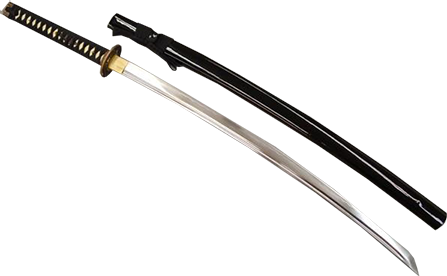Share This Image - Samurai Sword Png (447x276), Png Download