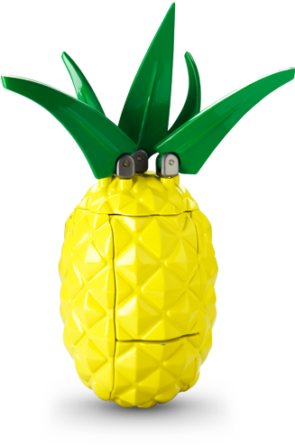 Previous - Next - - Pac Man Pineapple (425x565), Png Download