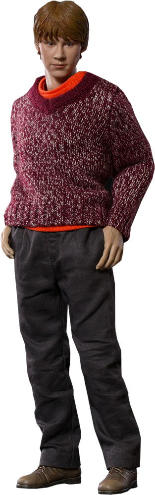 Harry Potter Sixth Scale Figure Ron Weasley Deluxe - Ron Weasley Png (480x1000), Png Download