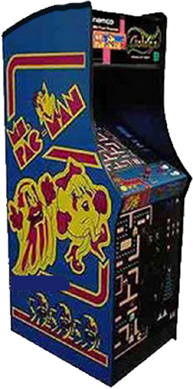 Product Specifications - Ms Pacman Galaga (280x564), Png Download