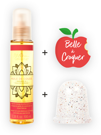 All In Hand - Makeup Eraser Cellu-cup Massage Oil (397x522), Png Download