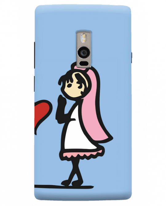 Cases Cute Girl Couple Case Oneplus The Design Wiz - Mobile Phone (540x669), Png Download