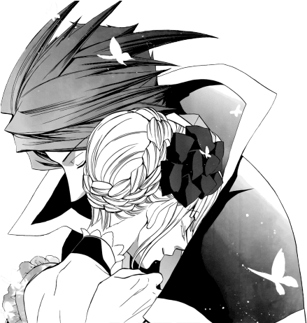 Anime Couple, Umineko No Naku Koro Ni, And Manga Couple - Battler And Beatrice Manga (500x461), Png Download