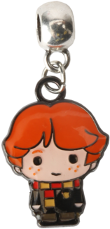 Harry Potter Silberne Halskette Ron Weasley (422x480), Png Download