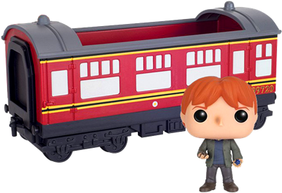 Rides Hogwarts Express Carriage Icon - Ron Hogwarts Express Funko (400x400), Png Download