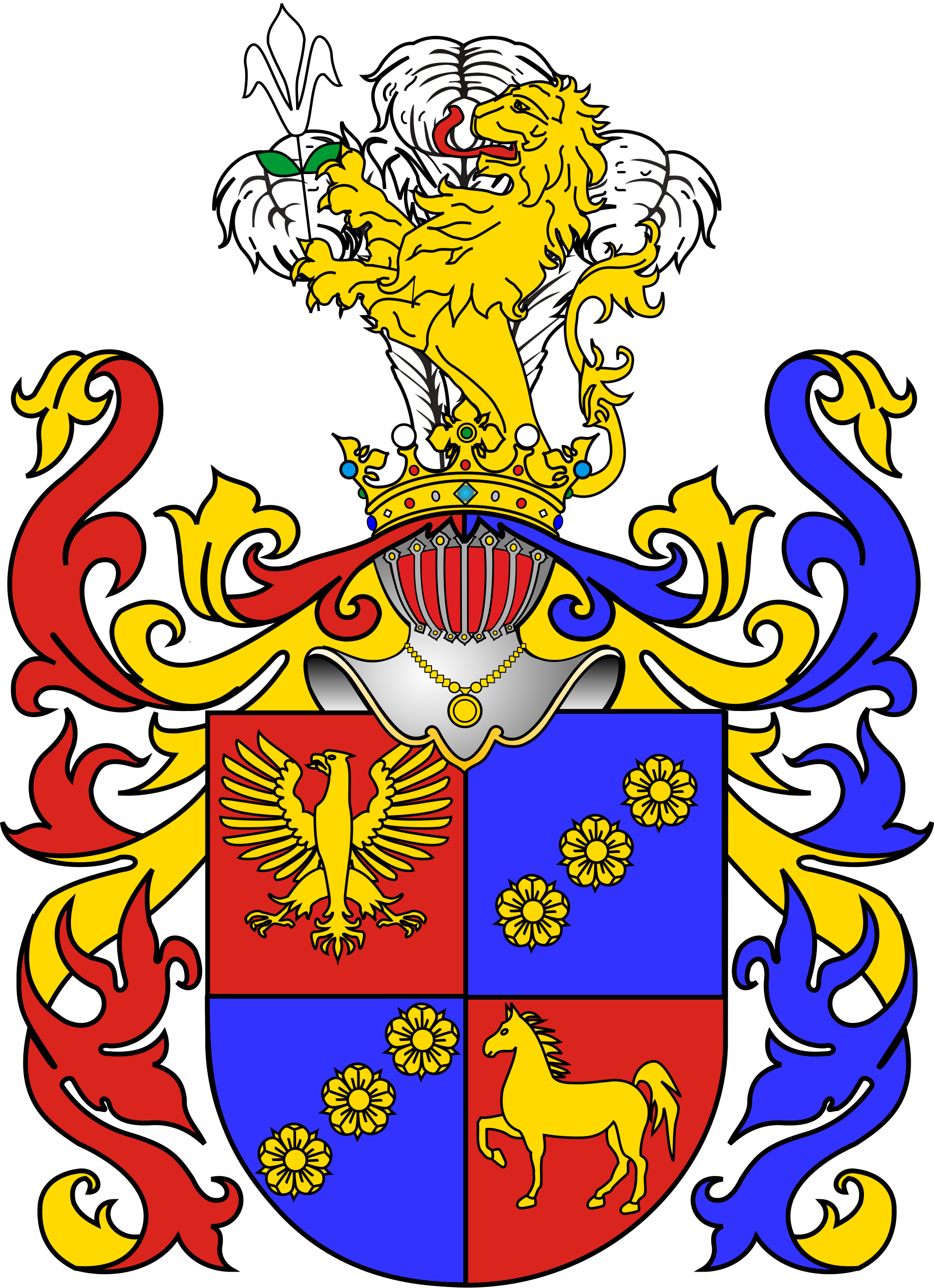 Open - Herb Dryja (2000x2759), Png Download