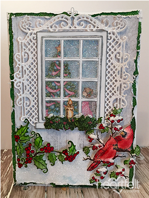 Heartfelt Creations Cut & Emboss Dies - Winter (400x400), Png Download