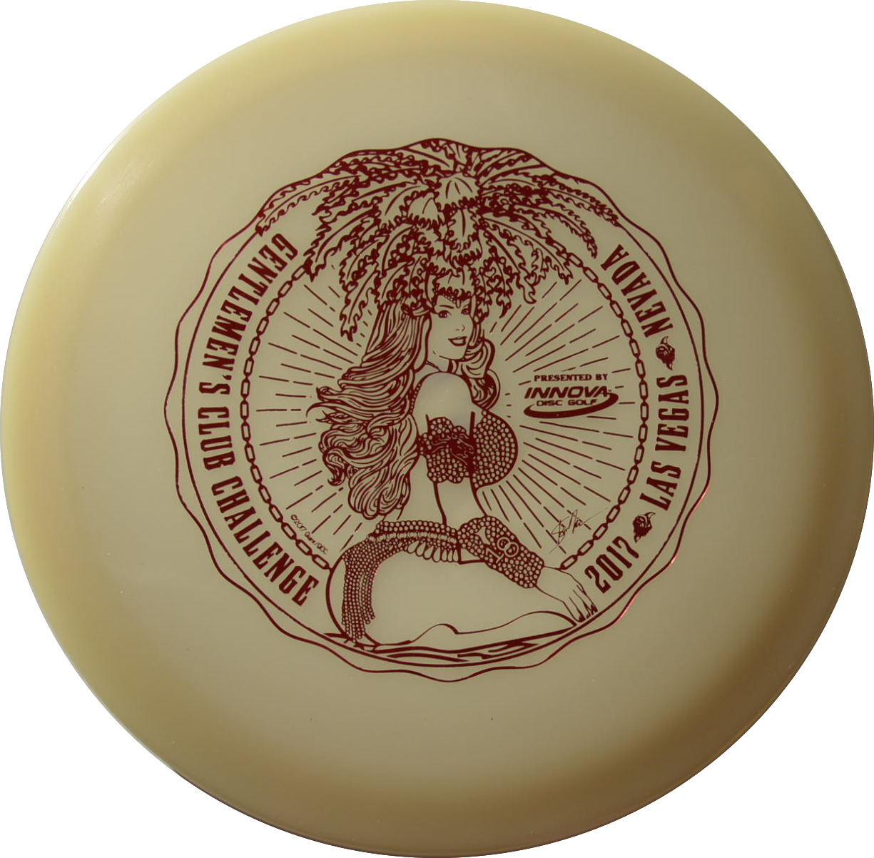 Aviar 2017 Glow Champion Aviar Showgirl - Circle (1225x1202), Png Download