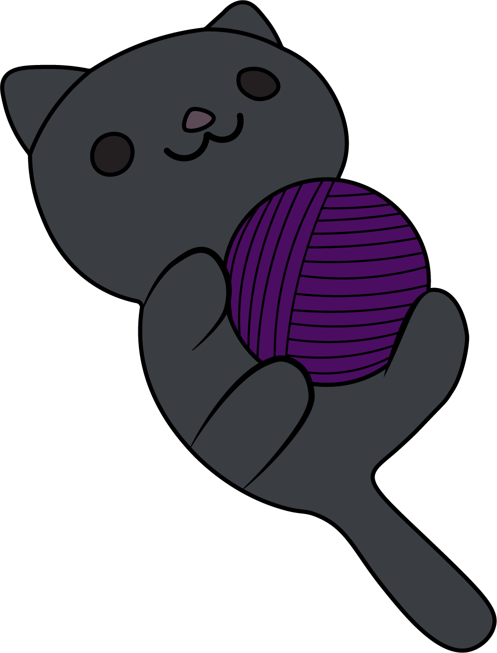 Cat Grabs Treat (995x1306), Png Download