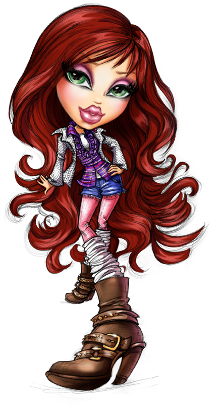 Profile Adri - Bratz 10th Anniversary (525x876), Png Download