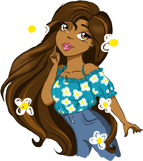 Yasmin Bratz Bratzdolls Bratz Yasmin Digital Art Spring - Cartoon (500x667), Png Download