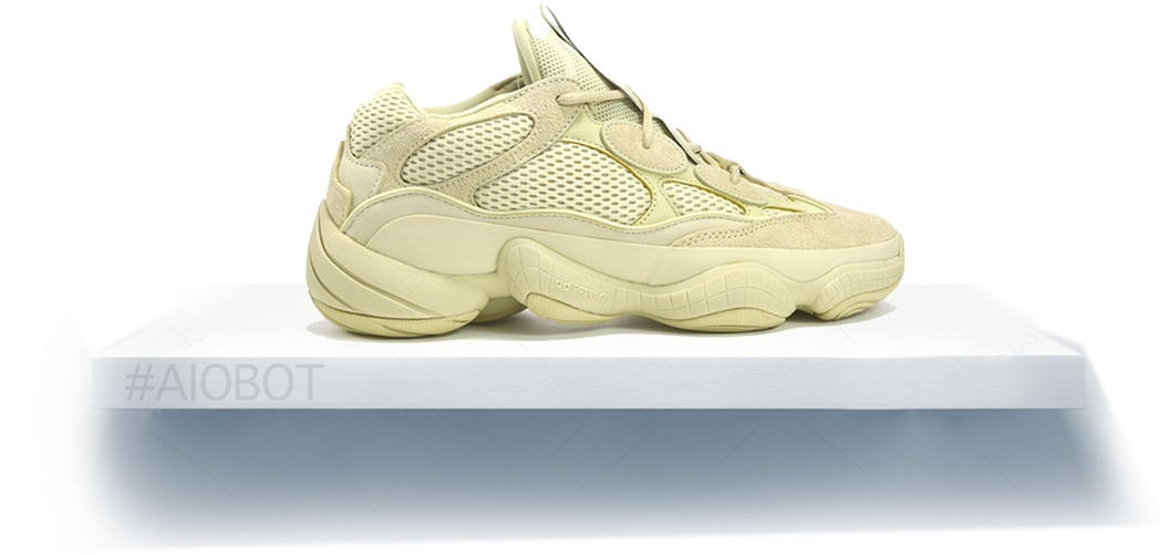Yeezy 500 Supermoon Yellow (1200x758), Png Download
