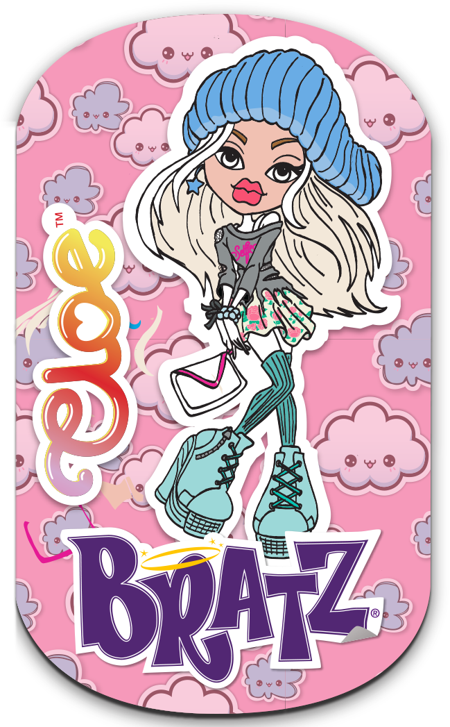 Bratz 5 Cutie 5th Birthday Card (649x1047), Png Download