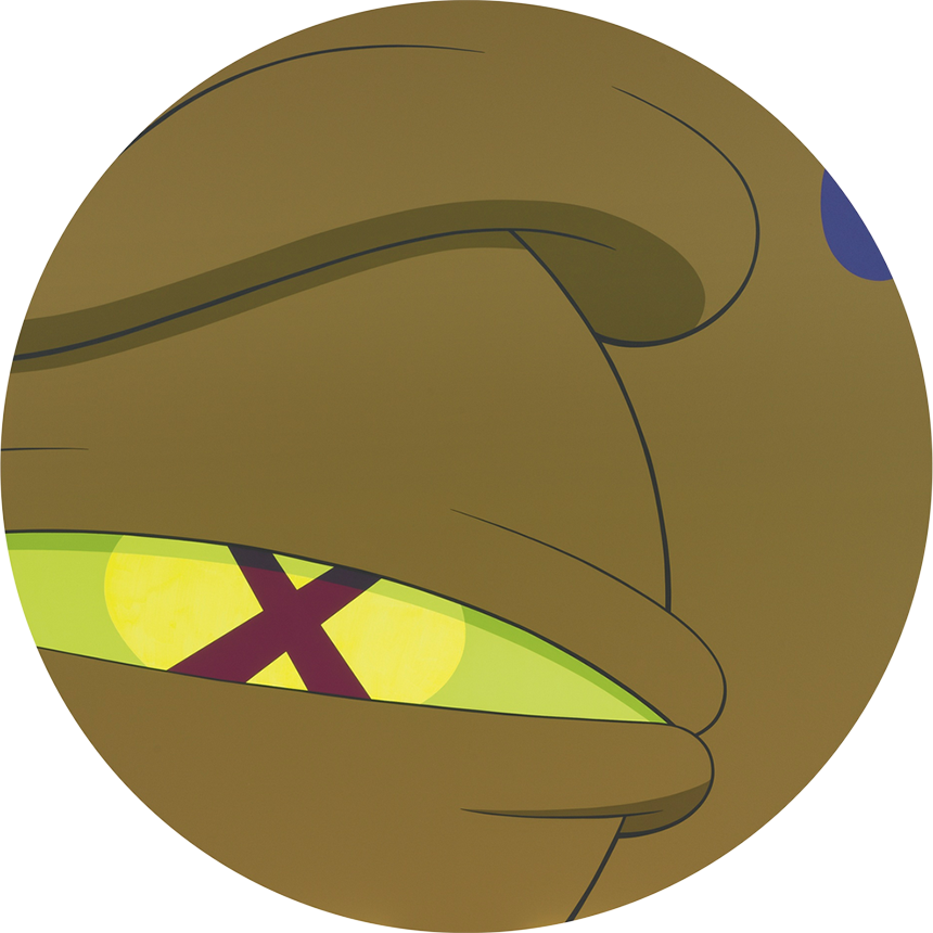 Untitled - Kaws - Kaws (860x860), Png Download
