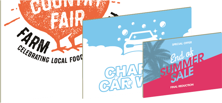 /umbraco Media/6224/cardboard Signage - Sign (783x345), Png Download