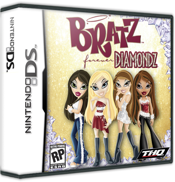 Forever Diamondz - Bratz Nintendo Ds Games (587x598), Png Download