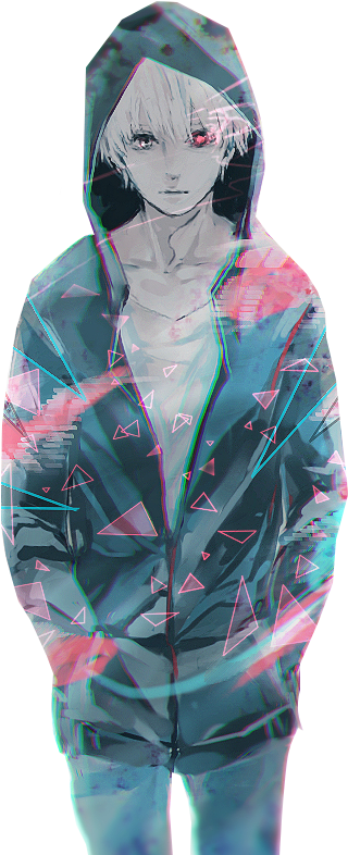 Kaneki Ken 2 - Background Pink Kaneki (356x792), Png Download