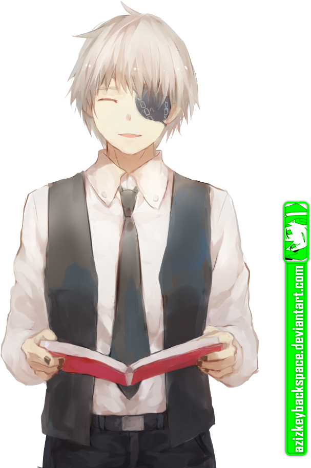 Photo Kaneki Ken Tokyo Ghoul 7 Render By Azizkeybackspace-d7s3aid - Tokyo Ghoul (738x938), Png Download