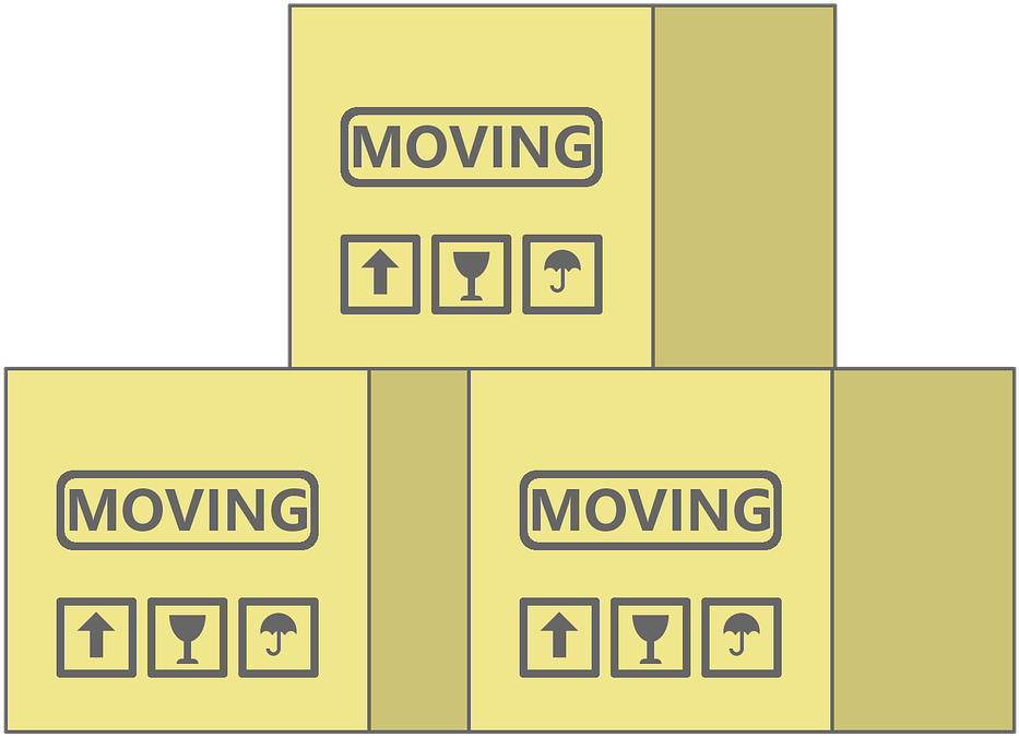 Boxes - Moving Company (500x500), Png Download