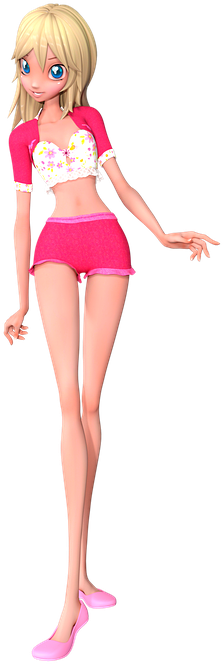 Toon, Manga, Kawai, Anime, Comic, Figure, Girl, Pink - Manga Kawai (480x720), Png Download