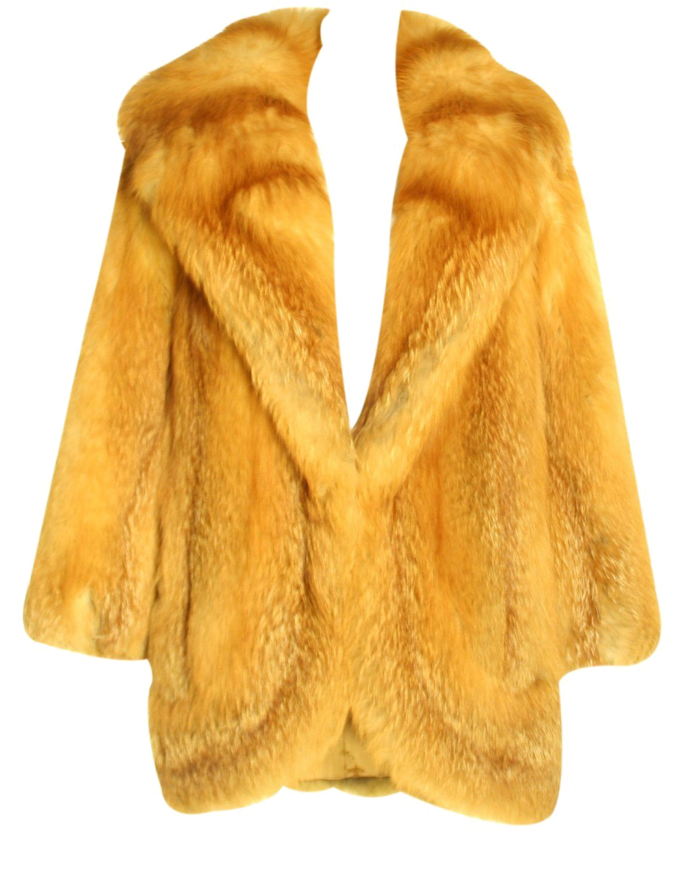 Fur Coat Png Pic - Yellow Fur Coat Png (996x1280), Png Download
