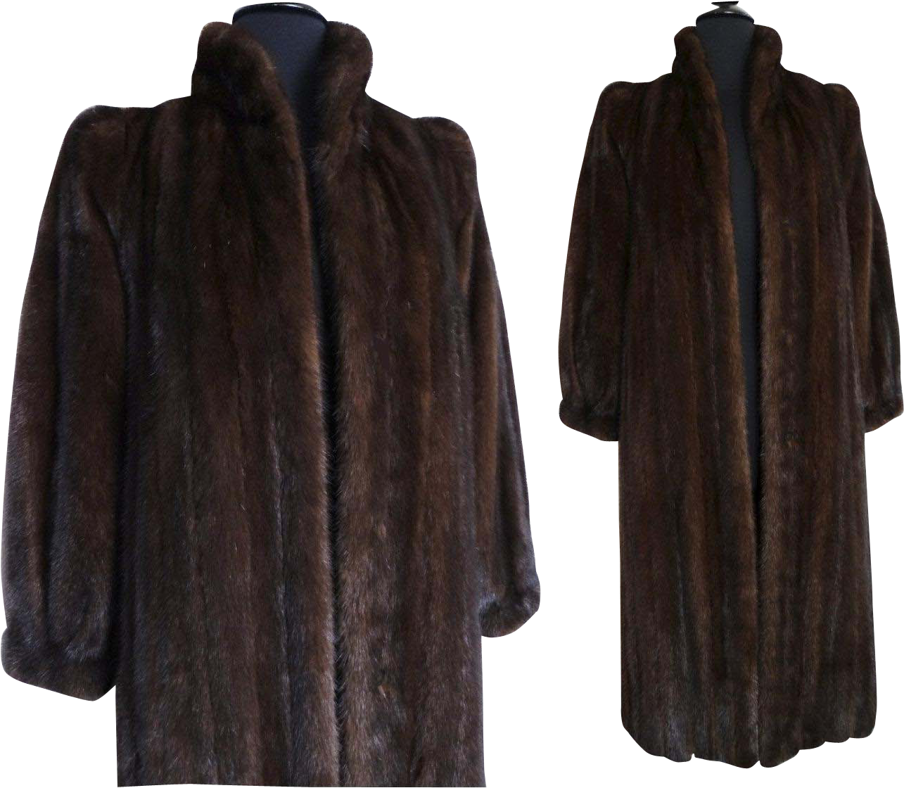 Fur Coat Transparent Png - 3 4 Fur Coat Vintage Sable (1284x1284), Png Download