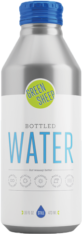 Green Sheep Still Water - Green Sheep Water (500x500), Png Download