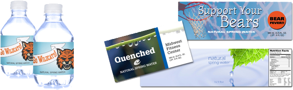 Water Bottle Labels - After Rain (675x225), Png Download