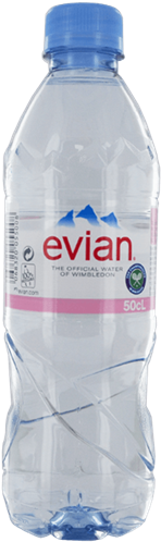 Venus Wine & Spirit - Evian (635x635), Png Download