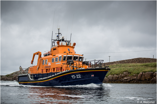 Donegal Priest Joins Lifeboat Crew - Fishing Trawler (920x518), Png Download