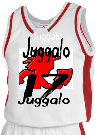 Juggalo 17 17 Juggalo - Jersey Design Basketball Pba (400x450), Png Download