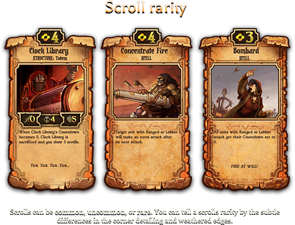 Uncommon And Rare Cards Have More Tears In The Edges - Illustration (578x441), Png Download