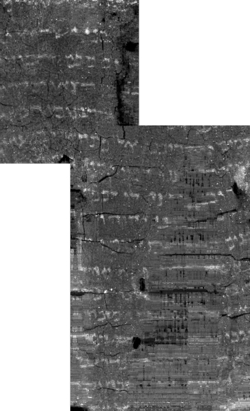 The Parchment Scroll Was Unearthed In 1970 In Archaeological - Ein Gedi Scroll (366x600), Png Download