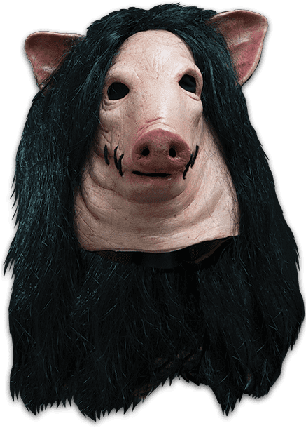 Trick Or Treat Studios - Pig From Saw Mask (436x639), Png Download
