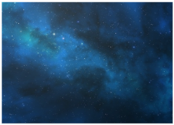 Universe Showing The Milky Way Galaxy With Stars And - Nebula (400x400), Png Download