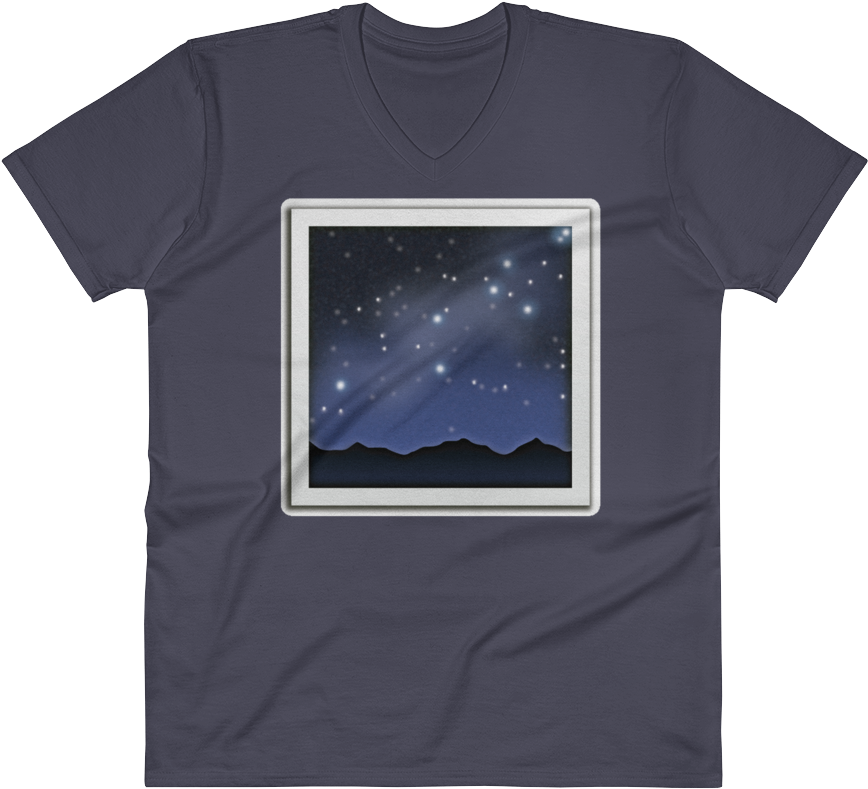 Men's Emoji V Neck - T-shirt (1000x1000), Png Download