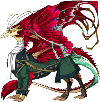 32192813 350 - Sebastian Michaelis As A Dragon (350x350), Png Download